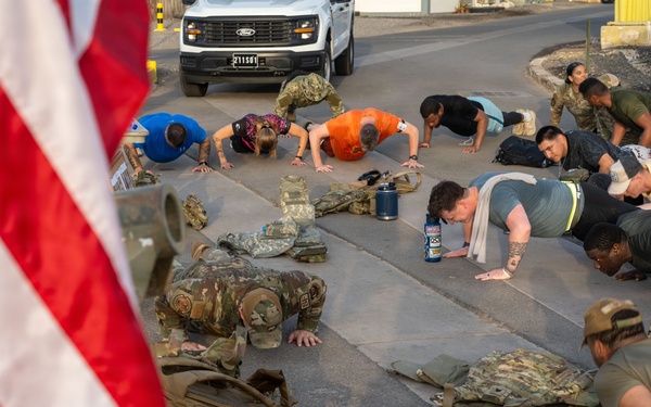 Shouldering Legacy: deployed joint force rucks for Police Week 2026