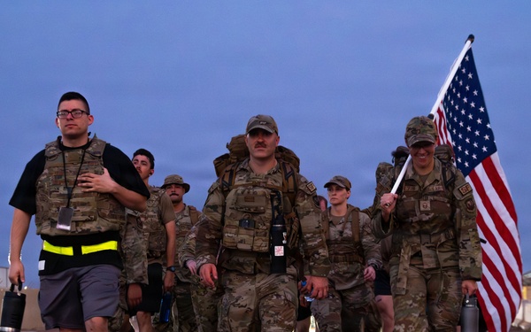 Shouldering Legacy: deployed joint force rucks for Police Week 2026