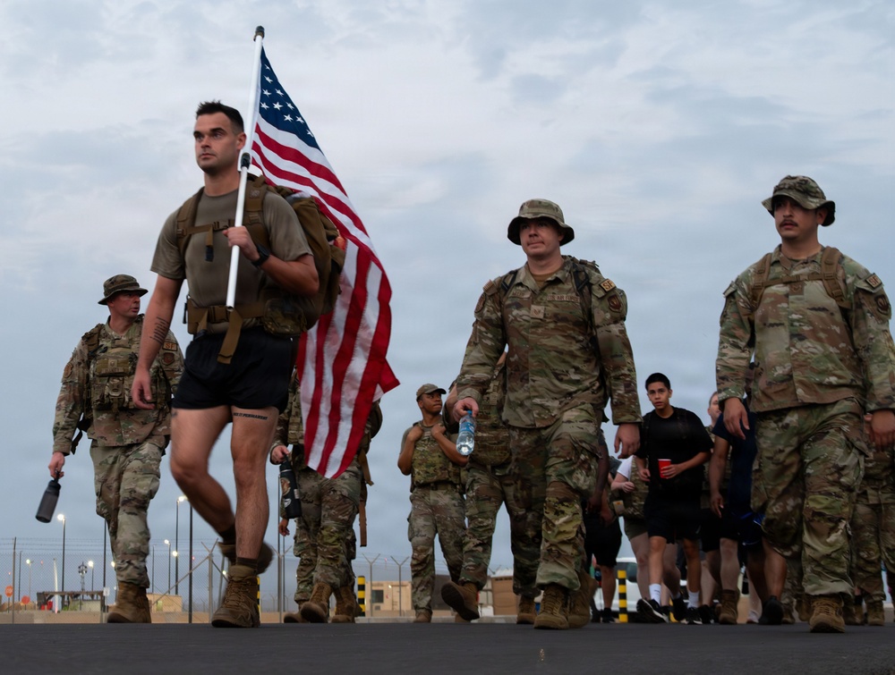 Shouldering Legacy: deployed joint force rucks for Police Week 2026