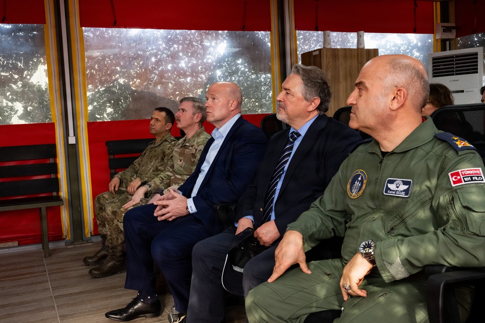 U.S. and Turkish Ambassadors to NATO visit Incirlik Air Base