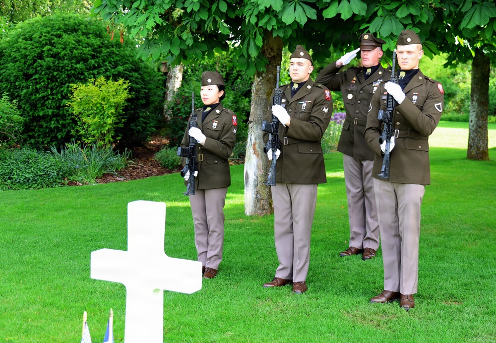 Honoring the Fallen: LRMC Deputy Commander Lays Wreath at Saint-Mihiel American Cemetery