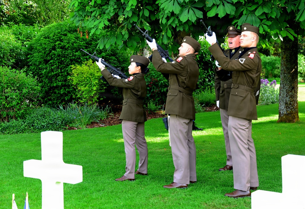 Honoring the Fallen: LRMC Deputy Commander Lays Wreath at Saint-Mihiel American Cemetery