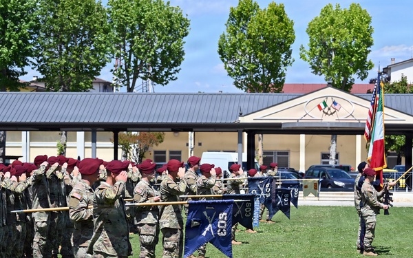 1-503rd Infantry Regiment Conducts Change of Responsibility Ceremony