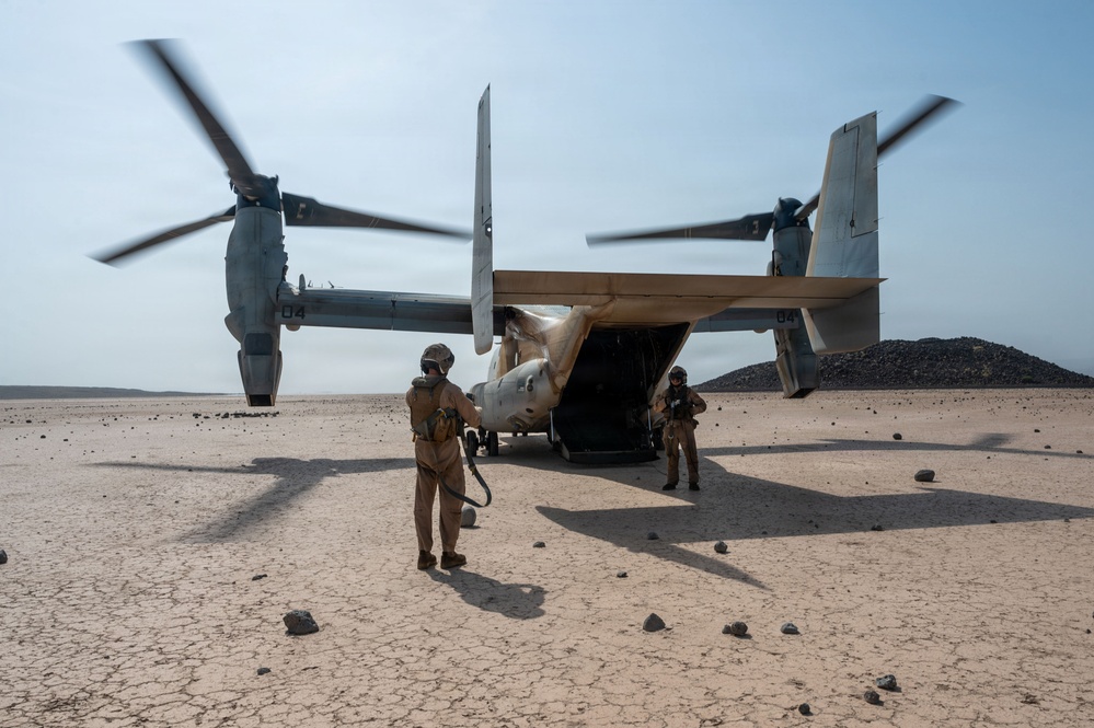 VMM Conducts Local Maneuver Training In Djibouti