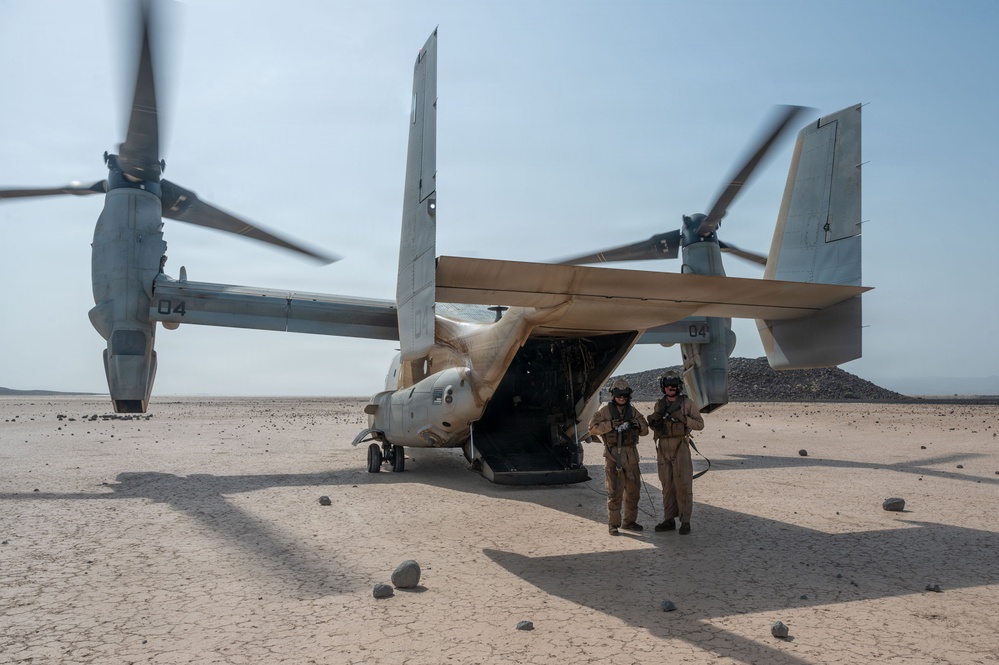 VMM Conducts Local Maneuver Training In Djibouti