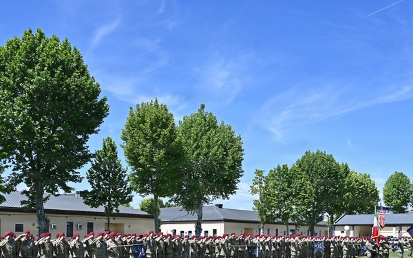 1-503rd Infantry Regiment Conducts Change of Responsibility Ceremony