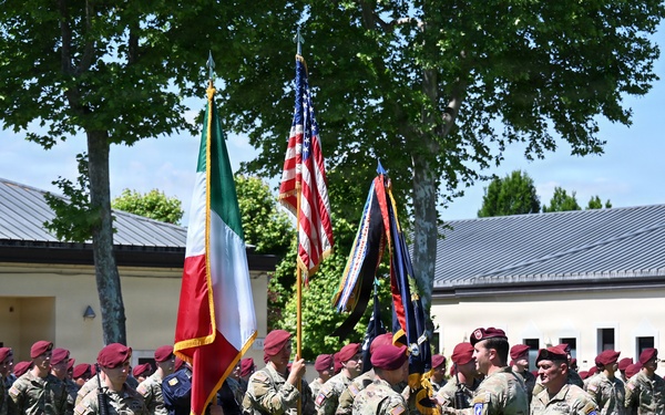 1-503rd Infantry Regiment Conducts Change of Responsibility Ceremony