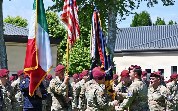 1-503rd Infantry Regiment Conducts Change of Responsibility Ceremony