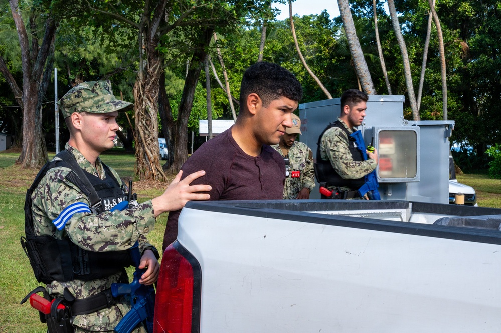 Navy Security Forces Conducts ITT Drill