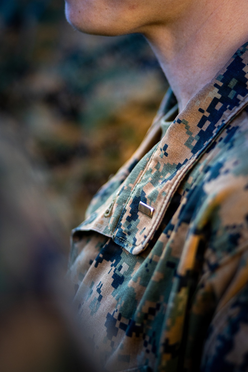 Indiana native, U.S. Marine officer promotes during deployment in Baltic Sea
