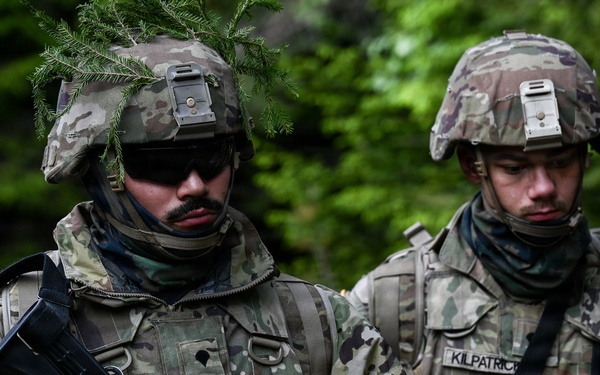 Virginia Guard engineers conduct counter-mobility training in Finland