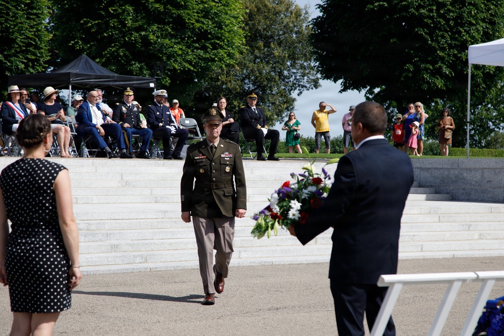 Allies honor fallen Americans at Brittany Memorial Day ceremony