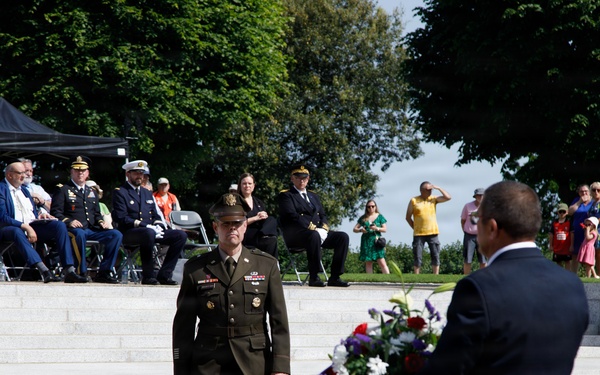 Allies honor fallen Americans at Brittany Memorial Day ceremony