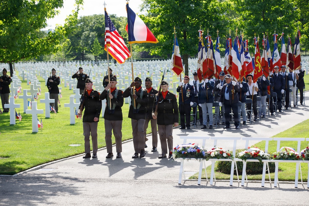 Allies honor fallen Americans at Brittany Memorial Day ceremony