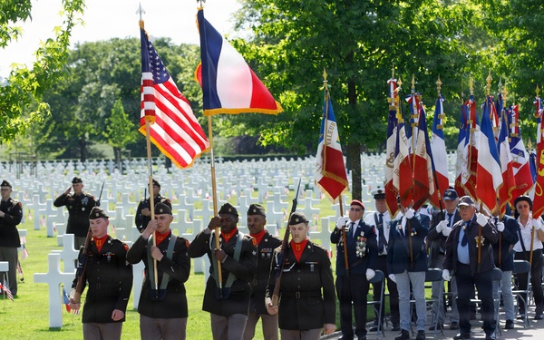 Allies honor fallen Americans at Brittany Memorial Day ceremony