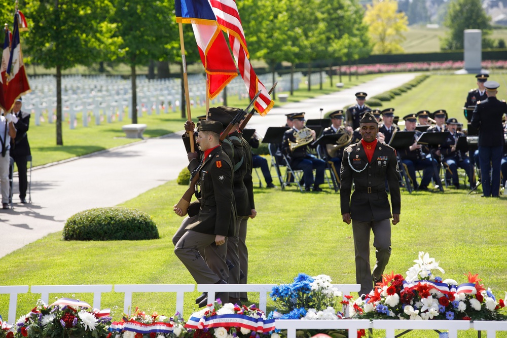 Allies honor fallen Americans at Brittany Memorial Day ceremony