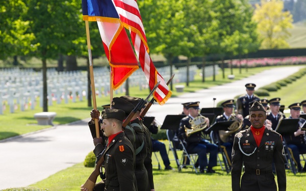 Allies honor fallen Americans at Brittany Memorial Day ceremony