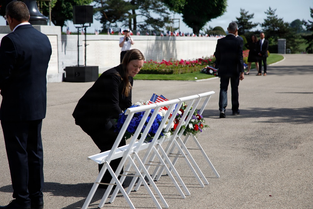Allies honor fallen Americans at Brittany Memorial Day ceremony