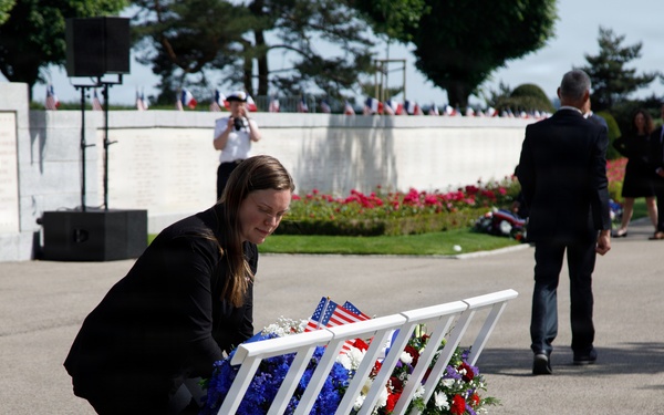 Allies honor fallen Americans at Brittany Memorial Day ceremony