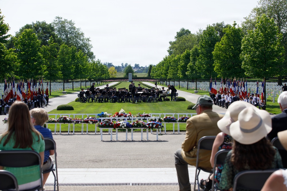 Allies honor fallen Americans at Brittany Memorial Day ceremony