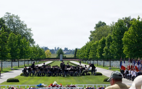 Allies honor fallen Americans at Brittany Memorial Day ceremony