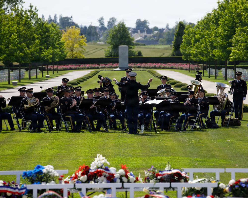 Allies honor fallen Americans at Brittany Memorial Day ceremony