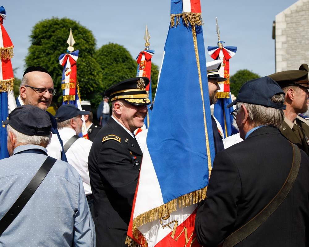 Allies honor fallen Americans at Brittany Memorial Day ceremony