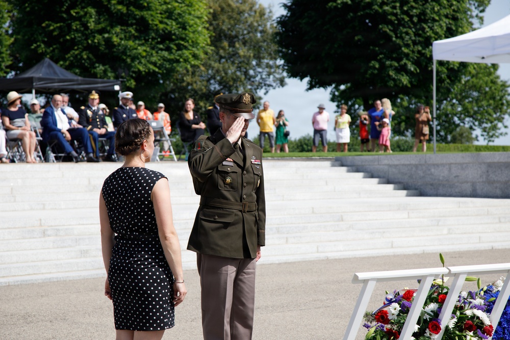 Allies honor fallen Americans at Brittany Memorial Day ceremony