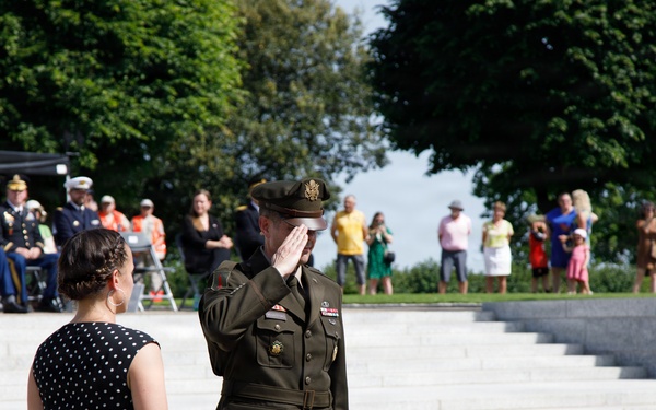 Allies honor fallen Americans at Brittany Memorial Day ceremony