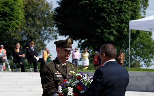 Allies honor fallen Americans at Brittany Memorial Day ceremony