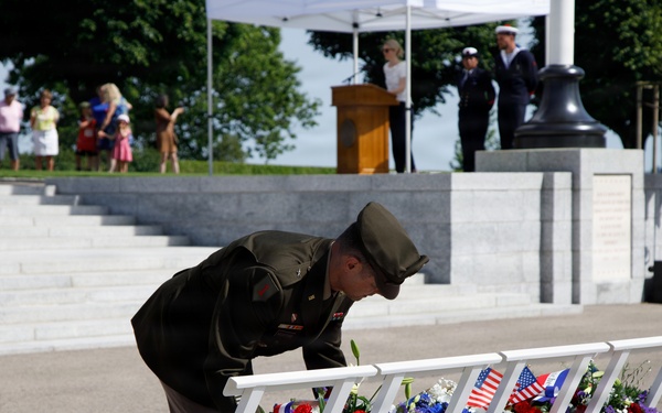Allies honor fallen Americans at Brittany Memorial Day ceremony
