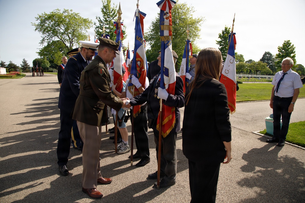 Allies honor fallen Americans at Brittany Memorial Day ceremony