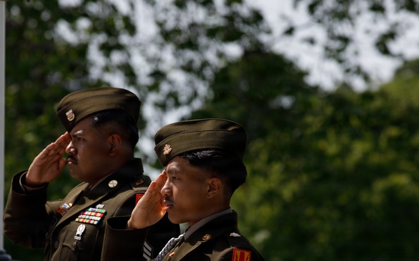 Allies honor fallen Americans at Brittany Memorial Day ceremony