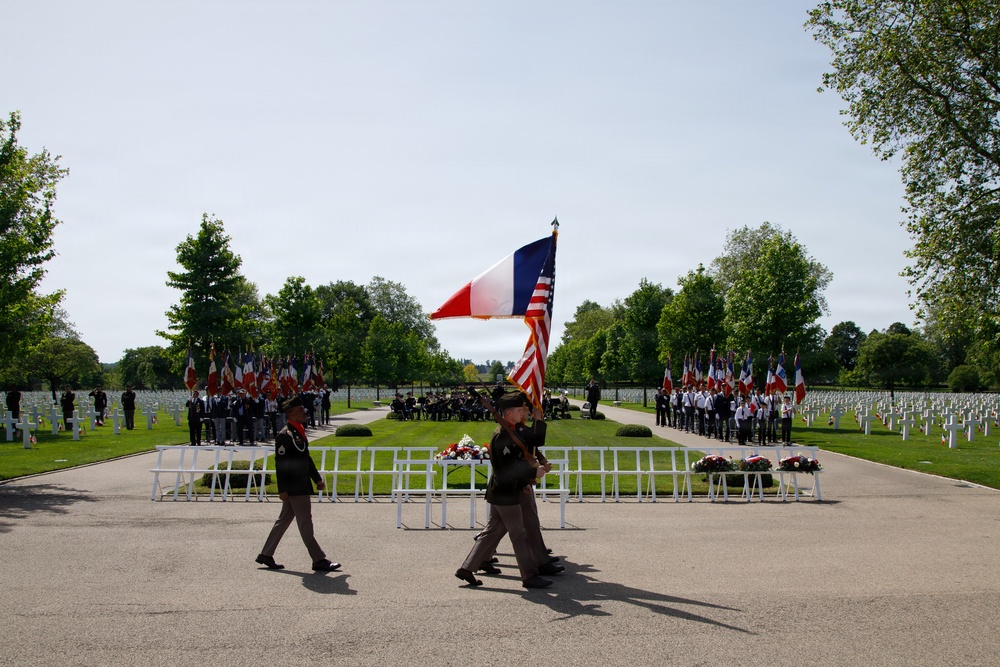Allies honor fallen Americans at Brittany Memorial Day ceremony