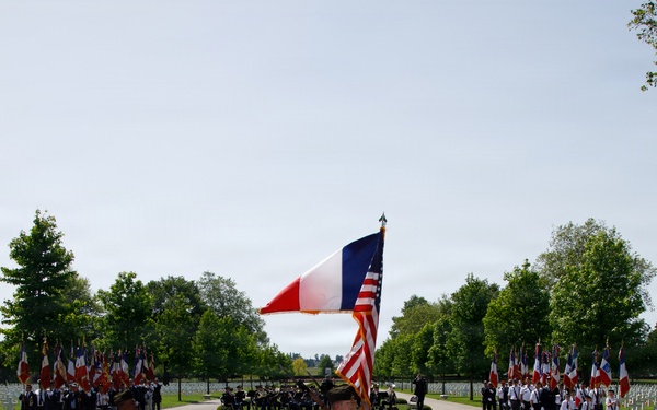 Allies honor fallen Americans at Brittany Memorial Day ceremony
