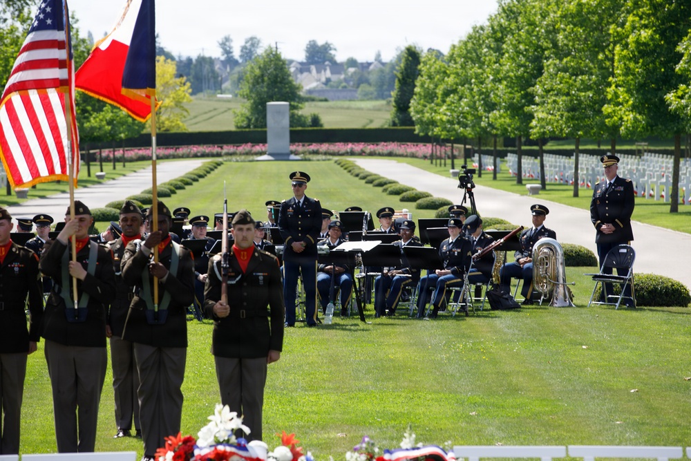 Allies honor fallen Americans at Brittany Memorial Day ceremony