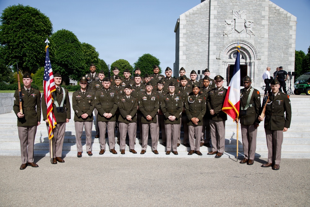 Allies honor fallen Americans at Brittany Memorial Day ceremony