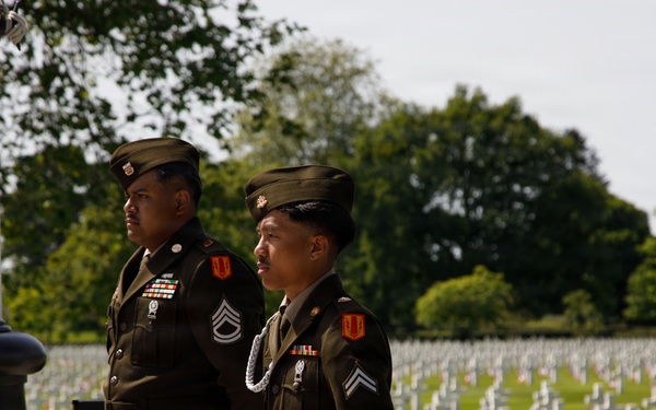Allies honor fallen Americans at Brittany Memorial Day ceremony