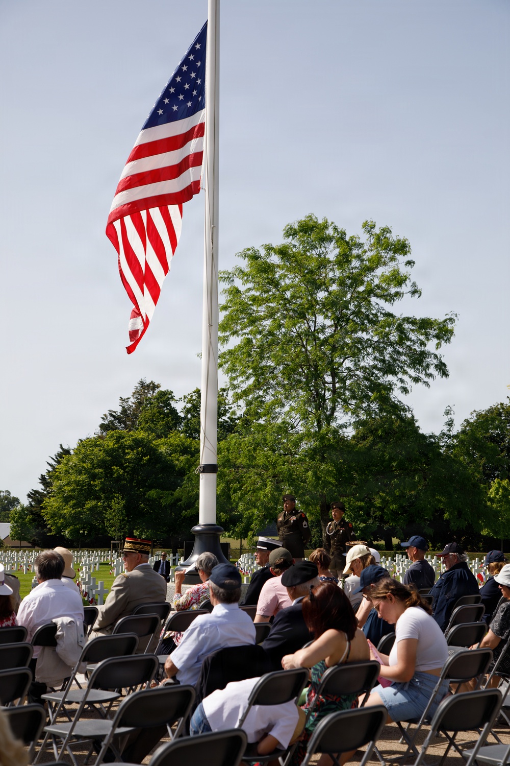 Allies honor fallen Americans at Brittany Memorial Day ceremony