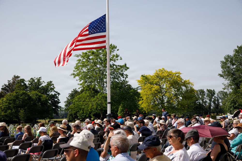 Allies honor fallen Americans at Brittany Memorial Day ceremony
