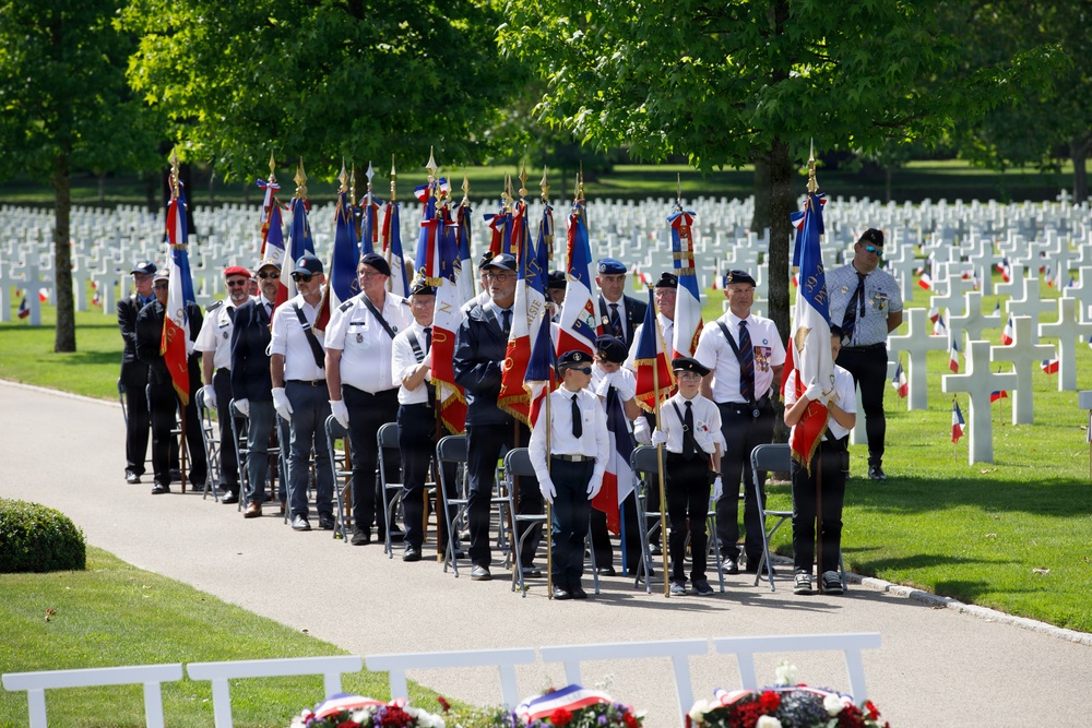 Allies honor fallen Americans at Brittany Memorial Day ceremony