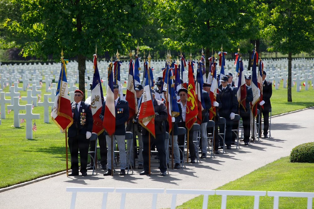 Allies honor fallen Americans at Brittany Memorial Day ceremony
