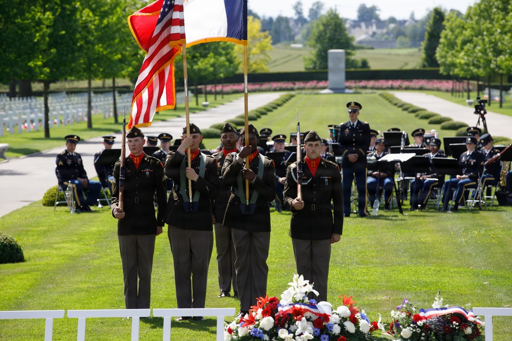Allies honor fallen Americans at Brittany Memorial Day ceremony