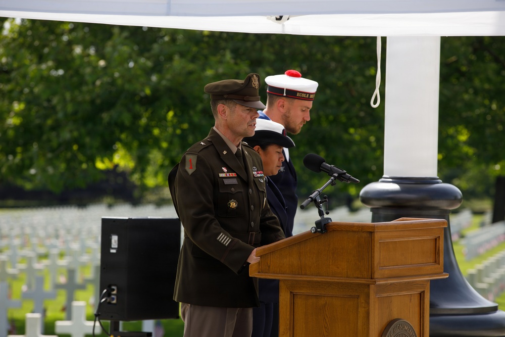 Allies honor fallen Americans at Brittany Memorial Day ceremony