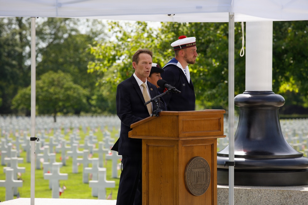 Allies honor fallen Americans at Brittany Memorial Day ceremony