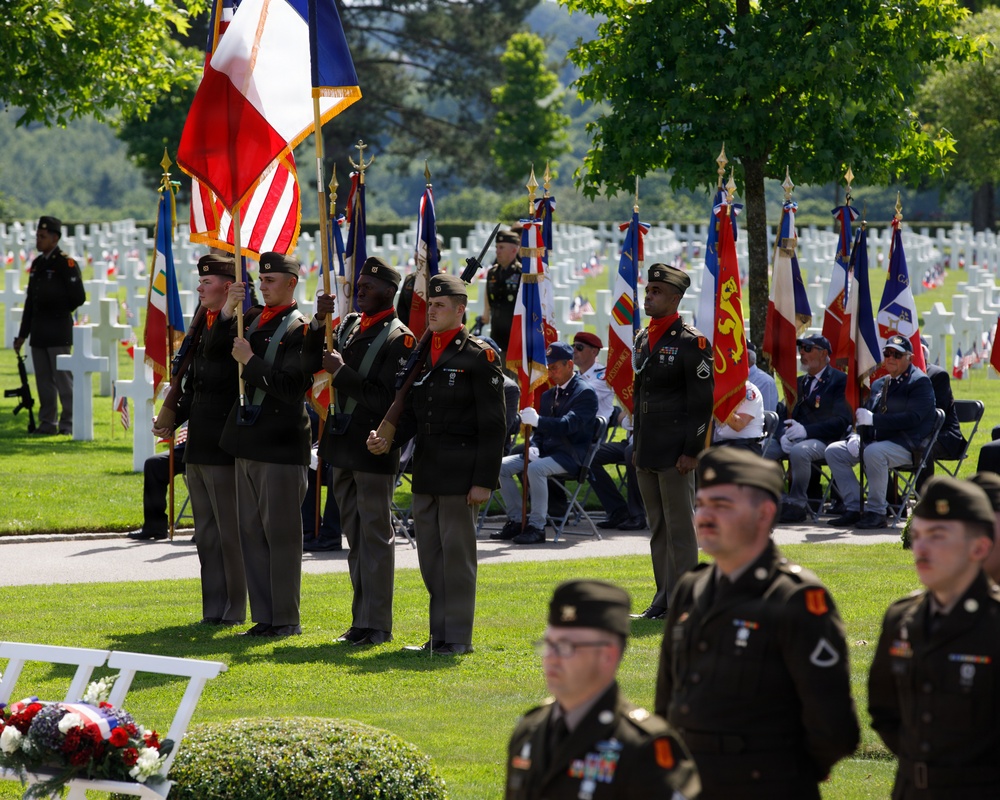 Allies honor fallen Americans at Brittany Memorial Day ceremony
