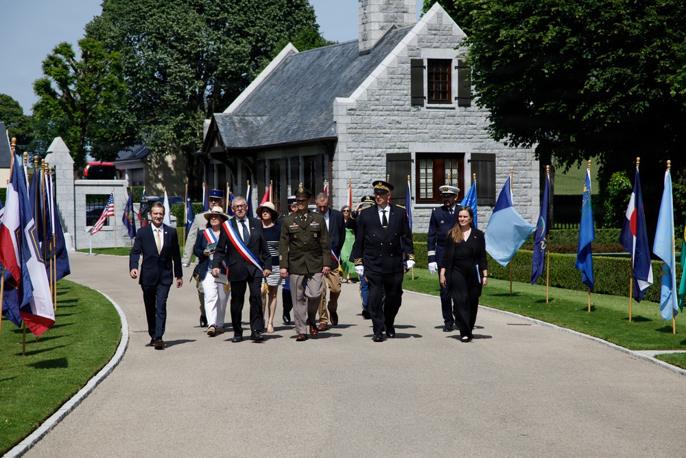 Allies honor fallen Americans at Brittany Memorial Day ceremony