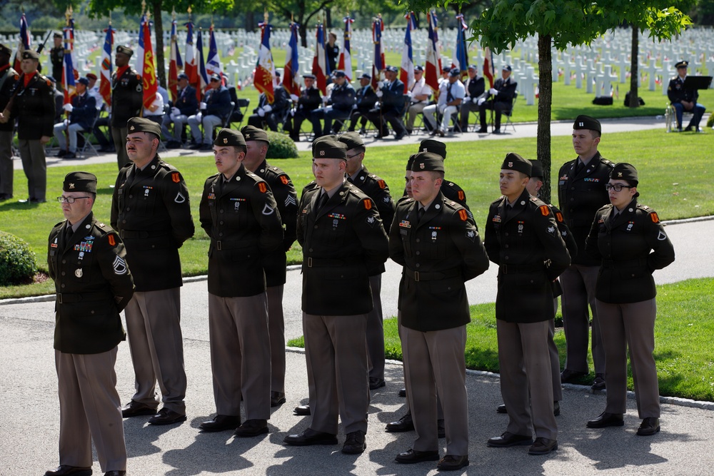 Allies honor fallen Americans at Brittany Memorial Day ceremony