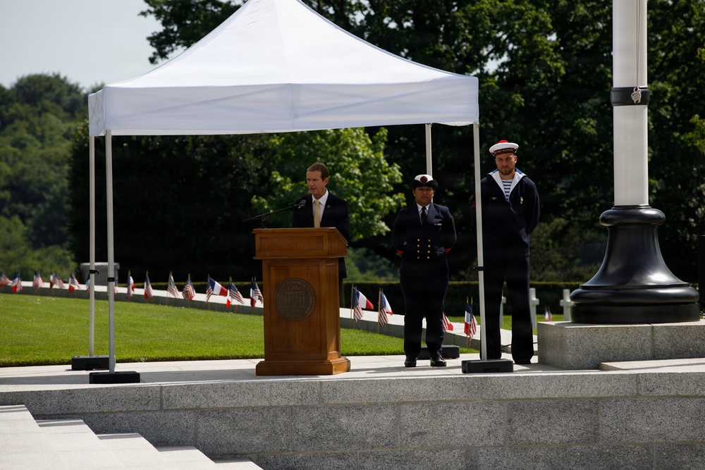Allies honor fallen Americans at Brittany Memorial Day ceremony