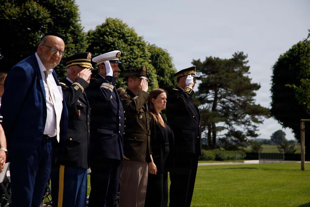 Allies honor fallen Americans at Brittany Memorial Day ceremony
